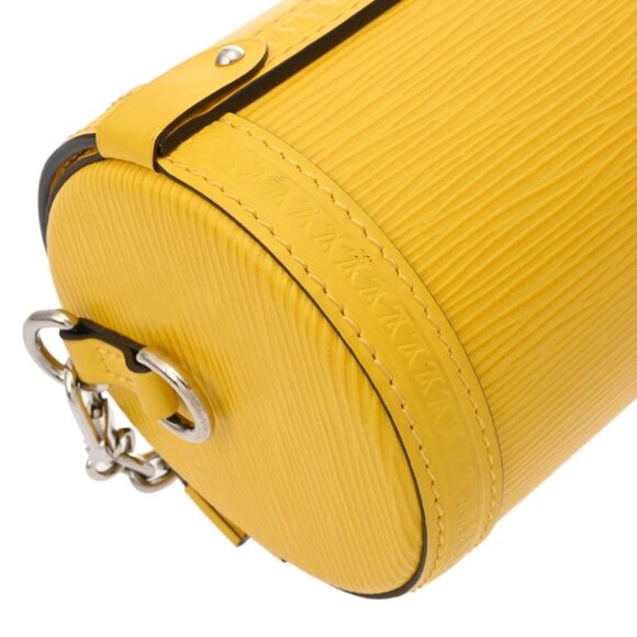 Share LOUIS VUITTON Epi Papillon Trunk 2WAY Jaune M58649 shoulder bag - Picture 3 of 10
